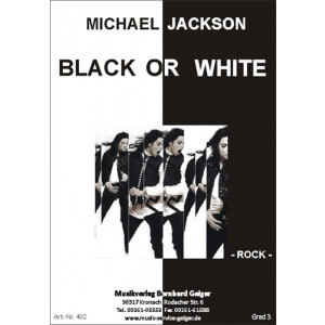 Black or white - Michael Jackson (Bigband)