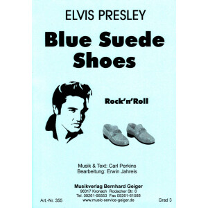 Blue Suede Shoes - Elvis Presley (Bigband)