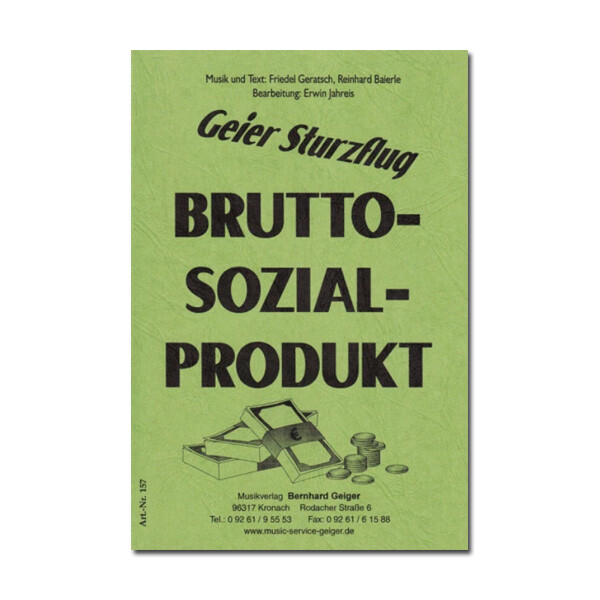 Bruttosozialprodukt - Geier Sturzflug (Bigband)