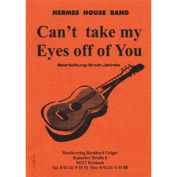 Cant take my Eyes off of You  -  Hermes House Band (Bigband)