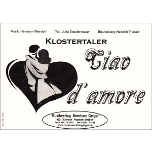 Ciao damore - Klostertaler (Bigband)