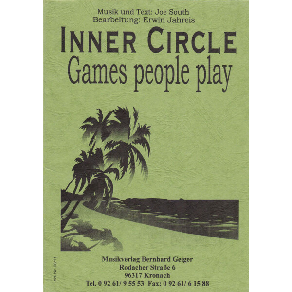 Games People Play - Inner Circle (Bigband)