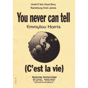 You never can tell - Emmylou Harris (Bigband)