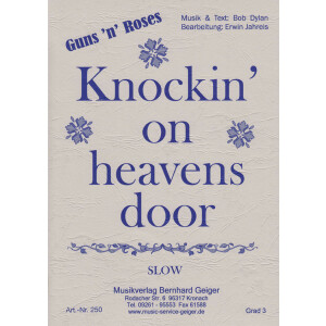 Knockin on heavens door - GunsnRoses (Bigband)