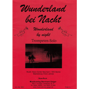 Wunderland bei Nacht - Wonderland by night (Bigband)
