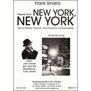 New York, New York - Frank Sinatra (Bigband)