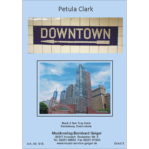 Downtown - Petula Clark (Bigband)