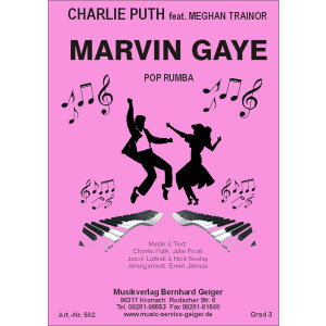 Marvin Gaye - Charlie Puth (Blasmusik)