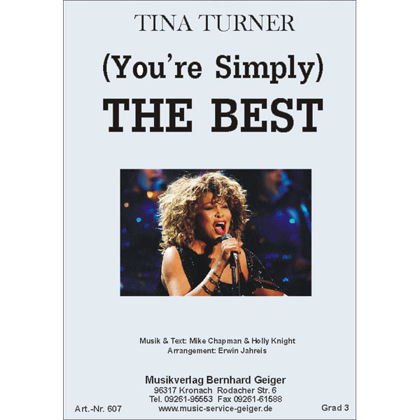 (You're simply) The Best Tina Turner, 54,90