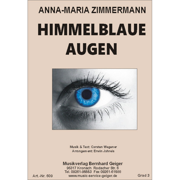 Anna Maria Zimmermann Himmelblaue Augen Remix