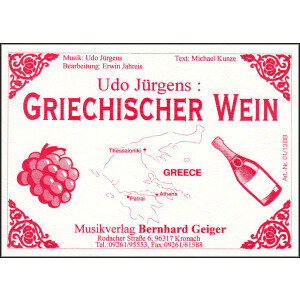 Griechischer Wein  -  Udo J&uuml;rgens