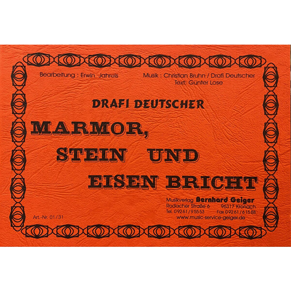 Marmor, Stein und Eisen bricht - Drafi Deutscher