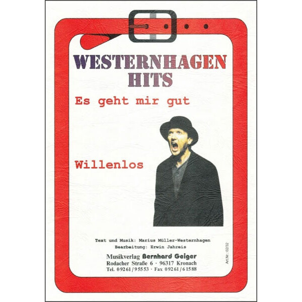 Es geht mir gut / Willenlos - Westernhagen Hits (Bigband)