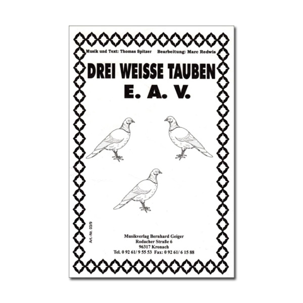 Erste Allgemeine Verunsicherung Drei Weiße Tauben