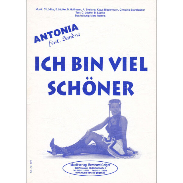 Ich bin viel schöner - Antonia feat. Sandra (Bigband)