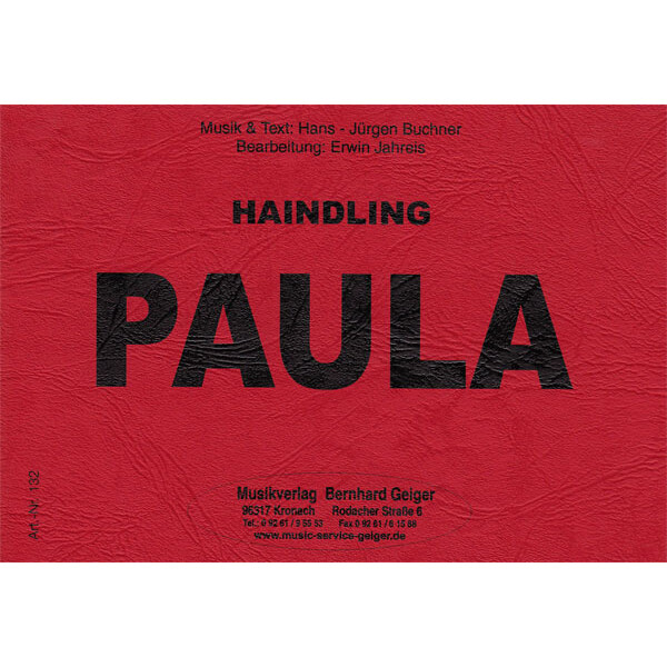 Paula - Haindling (Bigband)