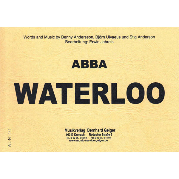 Waterloo - ABBA (Bigband)