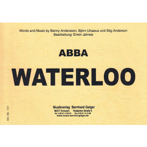 Waterloo - ABBA (Bigband)