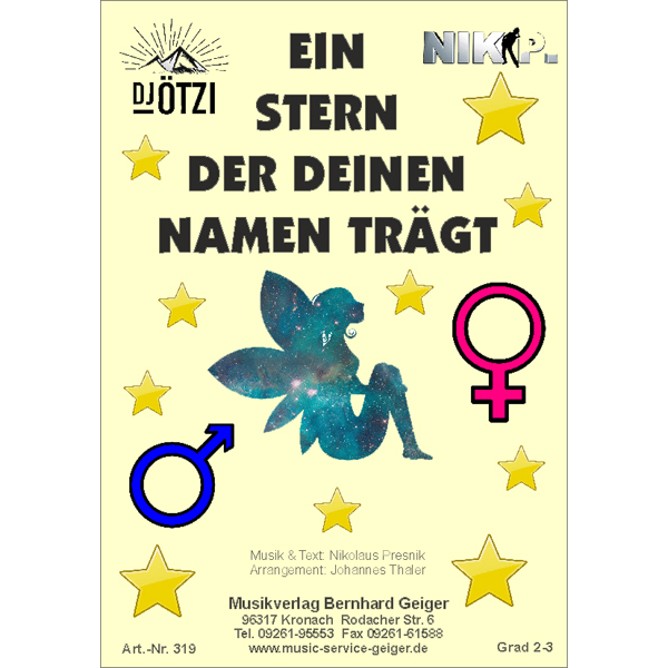 Ein Stern Der Deinen Namen Trägt Original Sänger Ein Stern der deinen Namen trägt - Nik P., 44,90