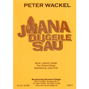 Joana (Du geile Sau) - Peter Wackel (Bigband)