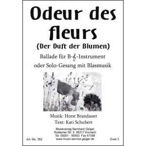 Odeur des fleurs - Der Duft der Blumen (Bigband)