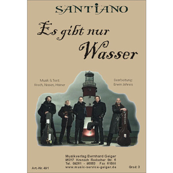 Es gibt nur Wasser - Santiano (Bigband)