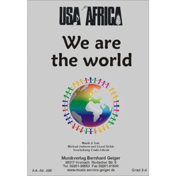 We are the world - USA for Africa (Bigband)