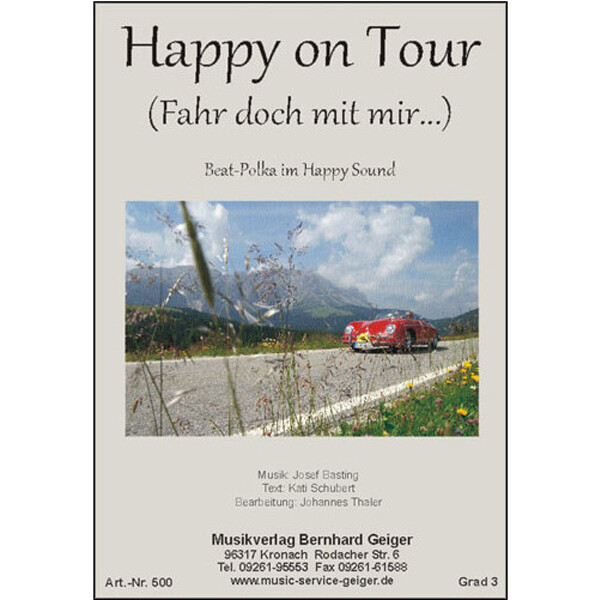 Happy on Tour - Polka im Happy-Sound (Bigband)