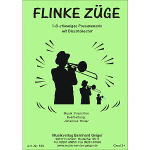 Flinke Züge - Solo for trombone