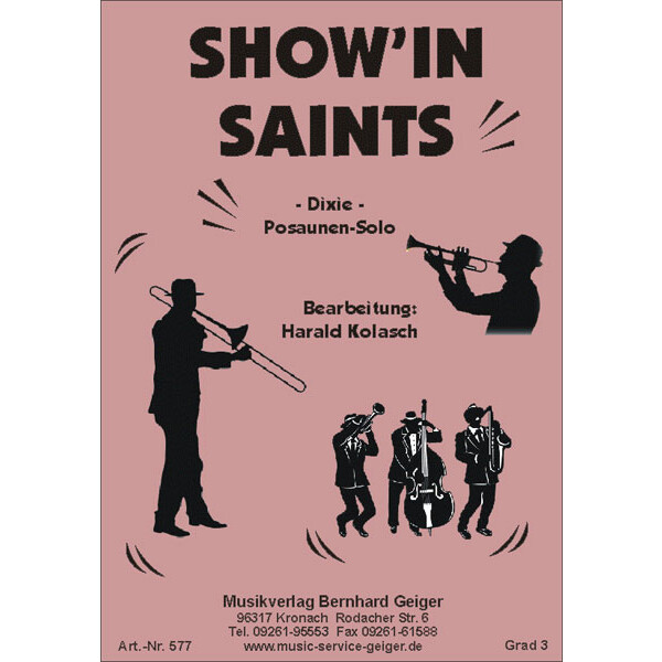 Showin saints - Posaunensolo (Bigband)