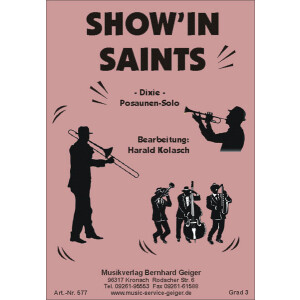 Showin saints - Solo for trombone - Large Wind Orchestra