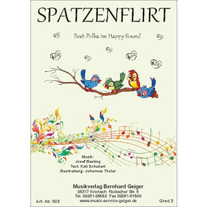 Spatzenflirt - Beat-Polka im Happy-Sound (Blasmusik)