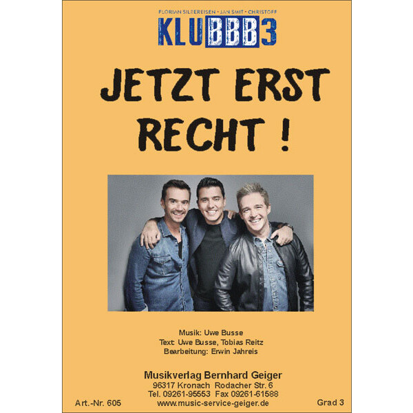 Jetzt erst recht - Klubbb3