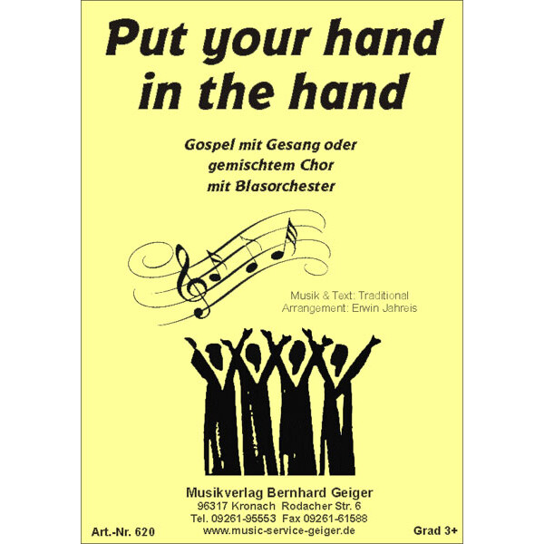 Put your hand in the hand (Gospelsong) (Bigband)