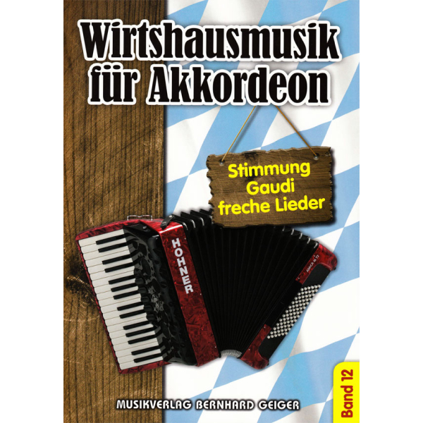 Wirtshausmusik für Akkordeon - Band 12