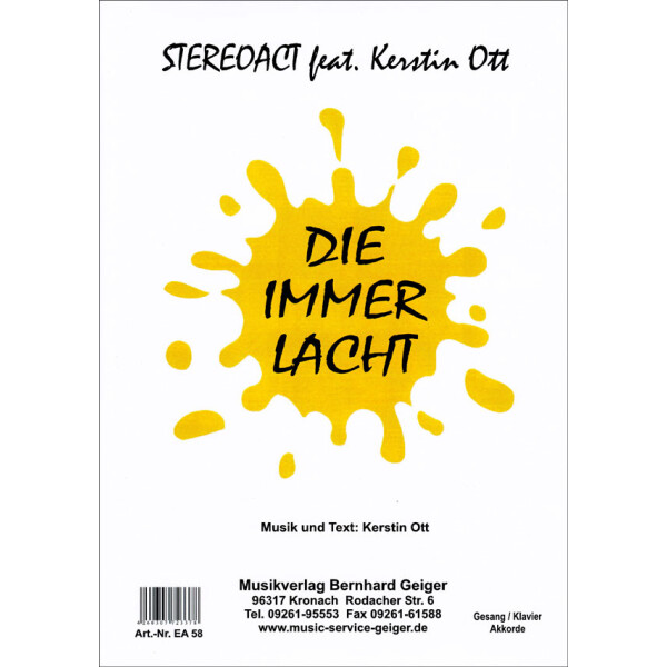 Die immer lacht - Stereoact / Kerstin Ott