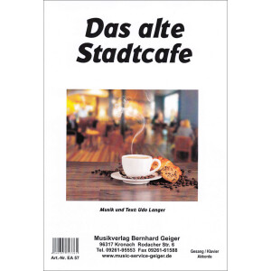 Das alte Stadtcafe - Walzer (Einzelausgabe)
