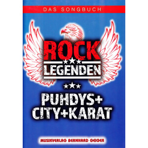 Rock Legenden - Puhdys, City, Karat (Songbuch)