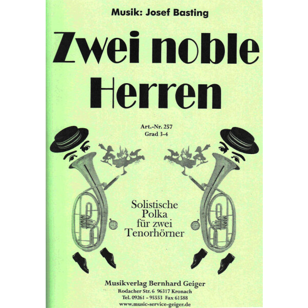 Zwei noble Herren (Kleine Blasmusik)