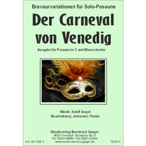 Der Carneval von Venedig - Solo for Trombone (Baritone)...
