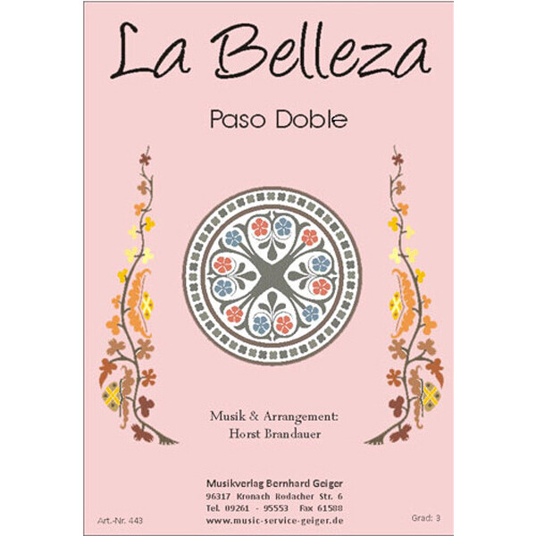 La Belleza (Paso Doble) (Blasmusik)