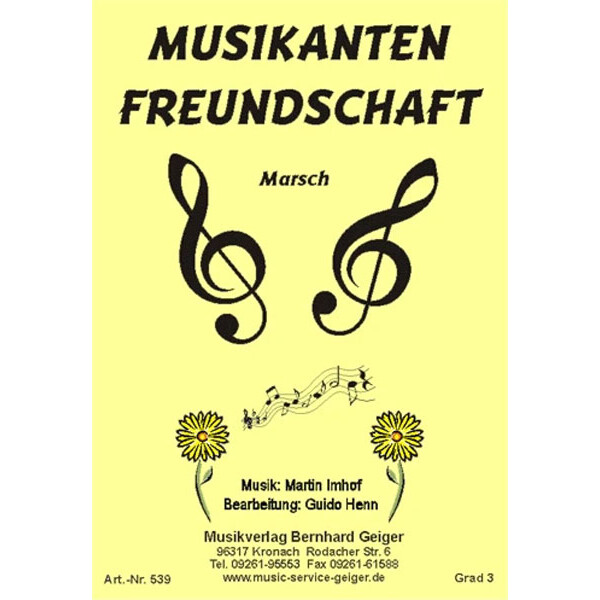 Musikantenfreundschaft (March)