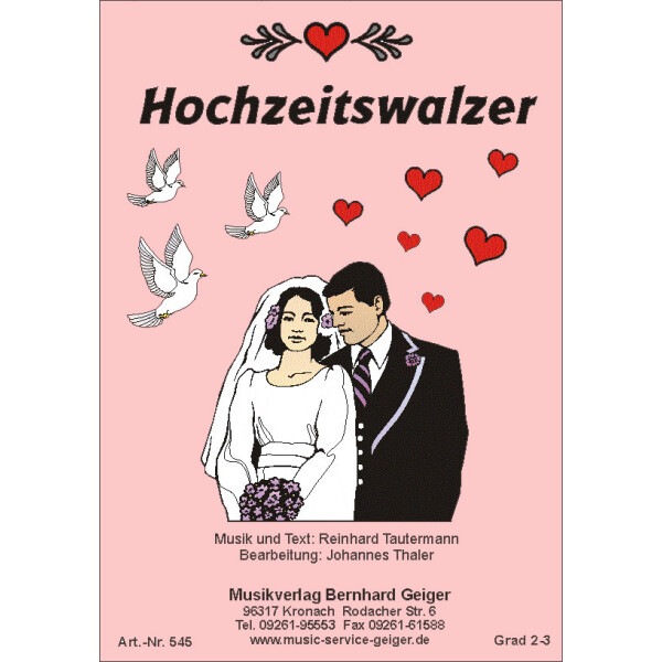 Hochzeitswalzer (Bigband)