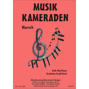 Musikkameraden (March) - Large Wind Orchestra