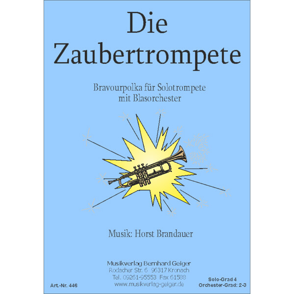 Die Zaubertrompete - Trompetensolo (Blasmusik)