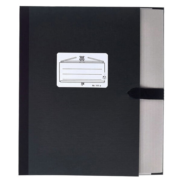 Music Folder Star 111a / 5 black A4