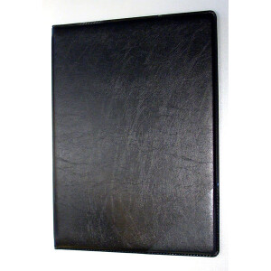 Choir Music Folder Star 763/1 black A4 Skai Leather