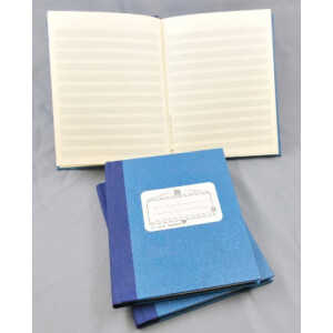 Music Notebook A5 Star 12 staves