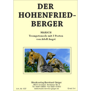 Der Hohenfriedberger (Adolf Angst) - mit 3 Posten...