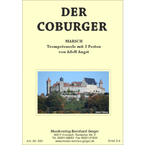 Der Coburger (Adolf Angst) - mit 3 Posten (Blasmusik)